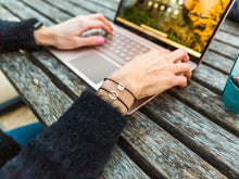 Load image into Gallery viewer, Minimalist cord bracelets for casual attire from MiaMax Jewelry