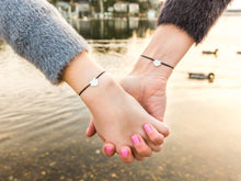 Load image into Gallery viewer, Heart Friendship Bracelet from MiaMax | Cord Bracelet | A perfect Gift | Mother Daughter Bracelet