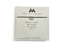 Load image into Gallery viewer, The CALM Mindfulness Bracelet | Yoga | Sterling Silver