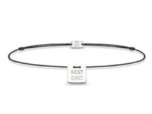 Load image into Gallery viewer, The BEST DAD Bracelet | Sterling Silver
