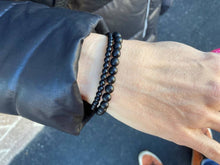 Load image into Gallery viewer, The ONYX Bead Stretch Bracelet | 6mm Beads