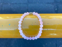 Load image into Gallery viewer, The White Jade Stone Bead Bracelet | 6mm Beads