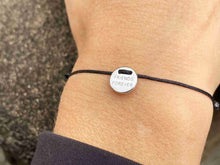 Load image into Gallery viewer, Friends Forever engraved Sterling Silver pendant Bracelet from MiaMax
