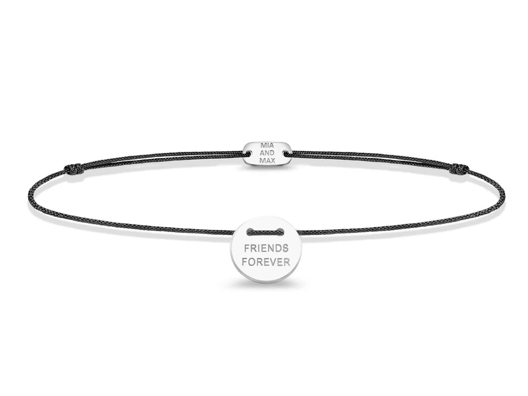 Friendship Bracelet from MiaMax with Sterling Silver pendant