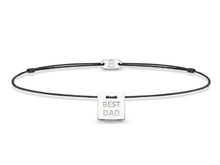 Load image into Gallery viewer, The BEST DAD Bracelet | Sterling Silver

