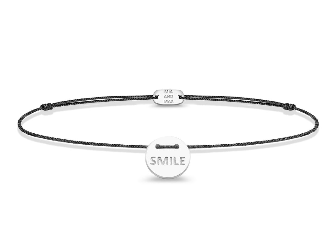 The SMILE Friendship Bracelet | Sterling Silver