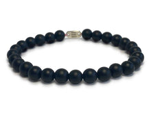 Load image into Gallery viewer, The ONYX Bead Stretch Bracelet | 6mm Beads
